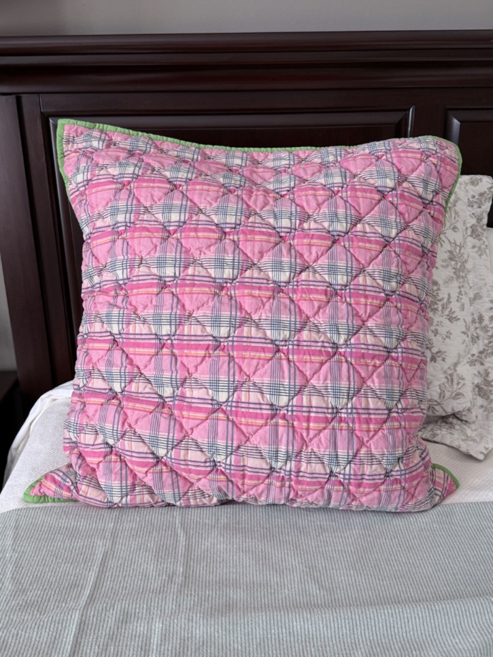 Studio D Plaid Euro Sham